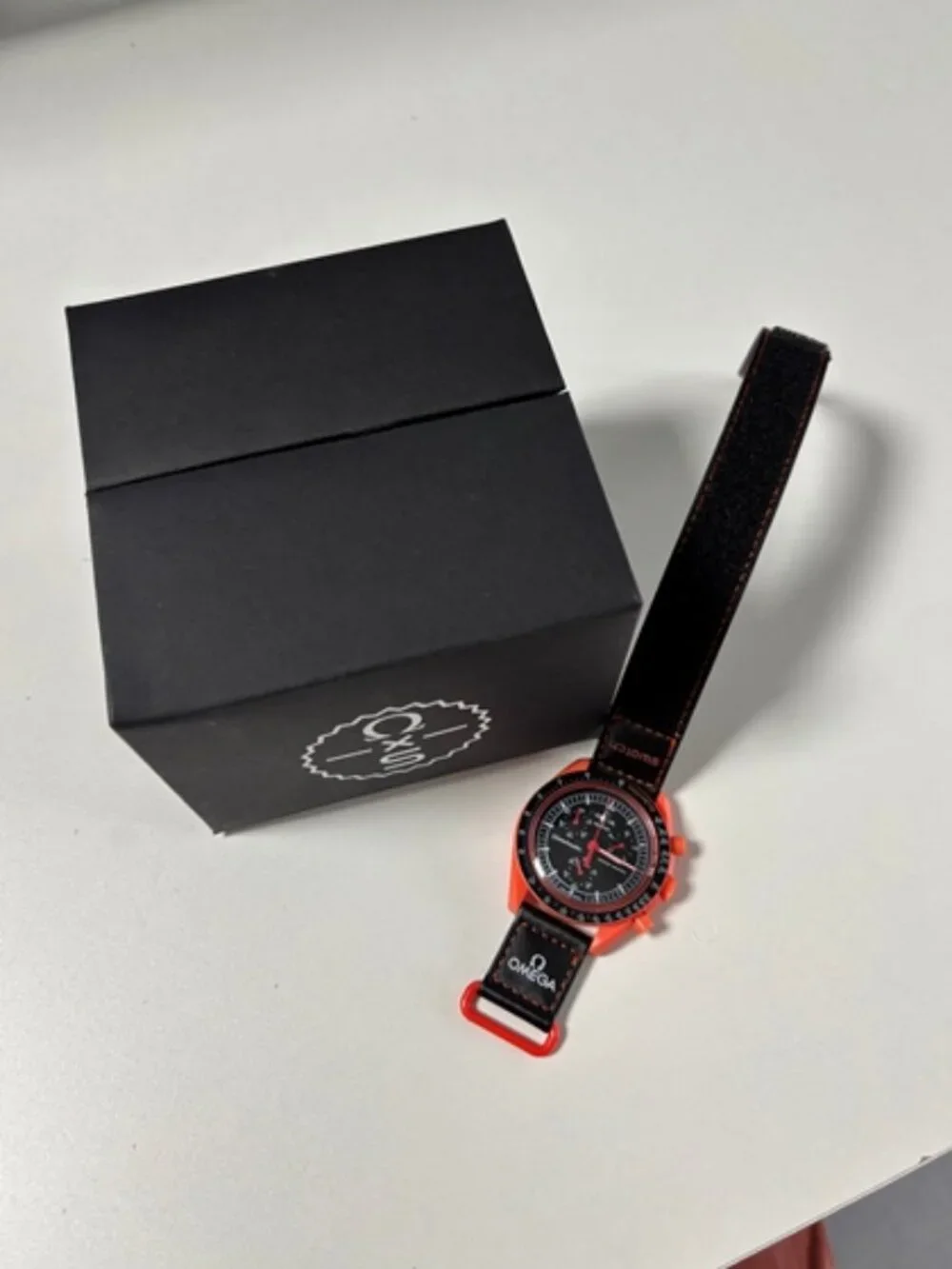 🧡OMEGA🧡 Earth Volcano Battery Watch